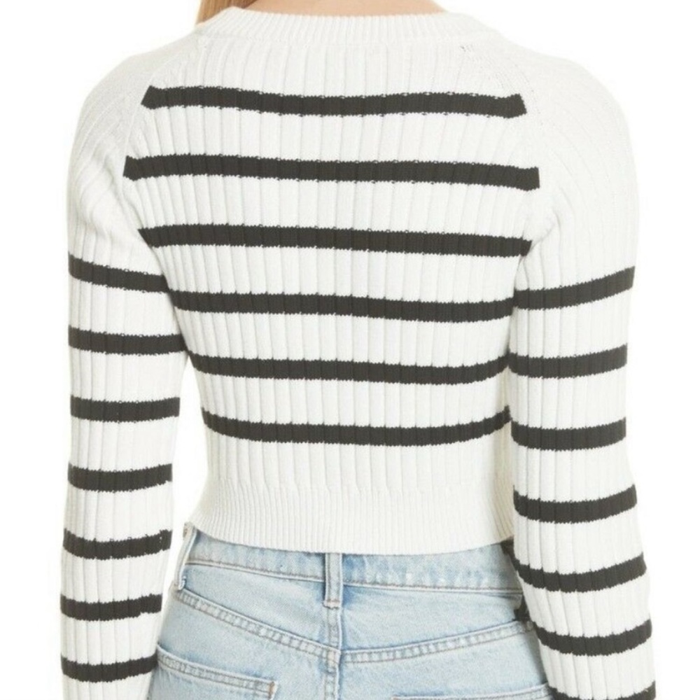 Alexander Wang Multi Direction Stripe Sweater Siz… - image 5